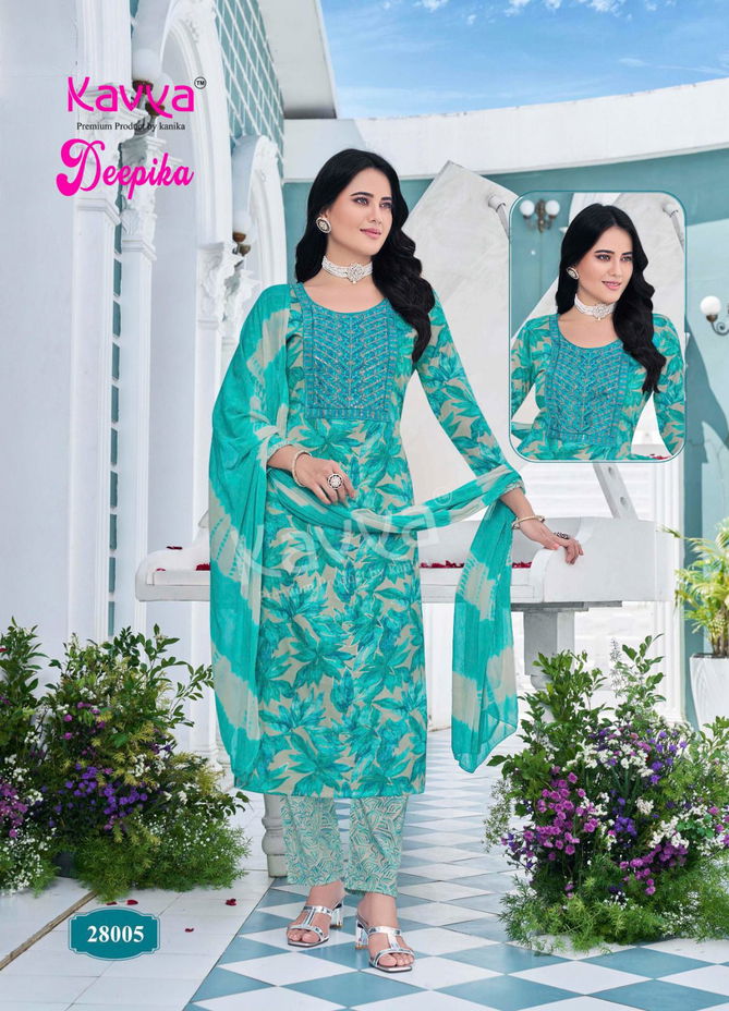 Deepika Vol 28 By Kavya Straight Kurti With Bottom Dupatta Wholesale Price In Surat
